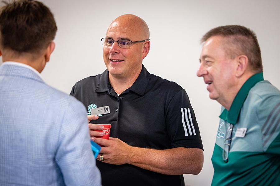 Ted leads the 36-member volunteer Board of Directors in its work to develop and steward philanthropic resources for the benefit of the University and its students. (Photo by Todd Weddle/Northwest Missouri State University)